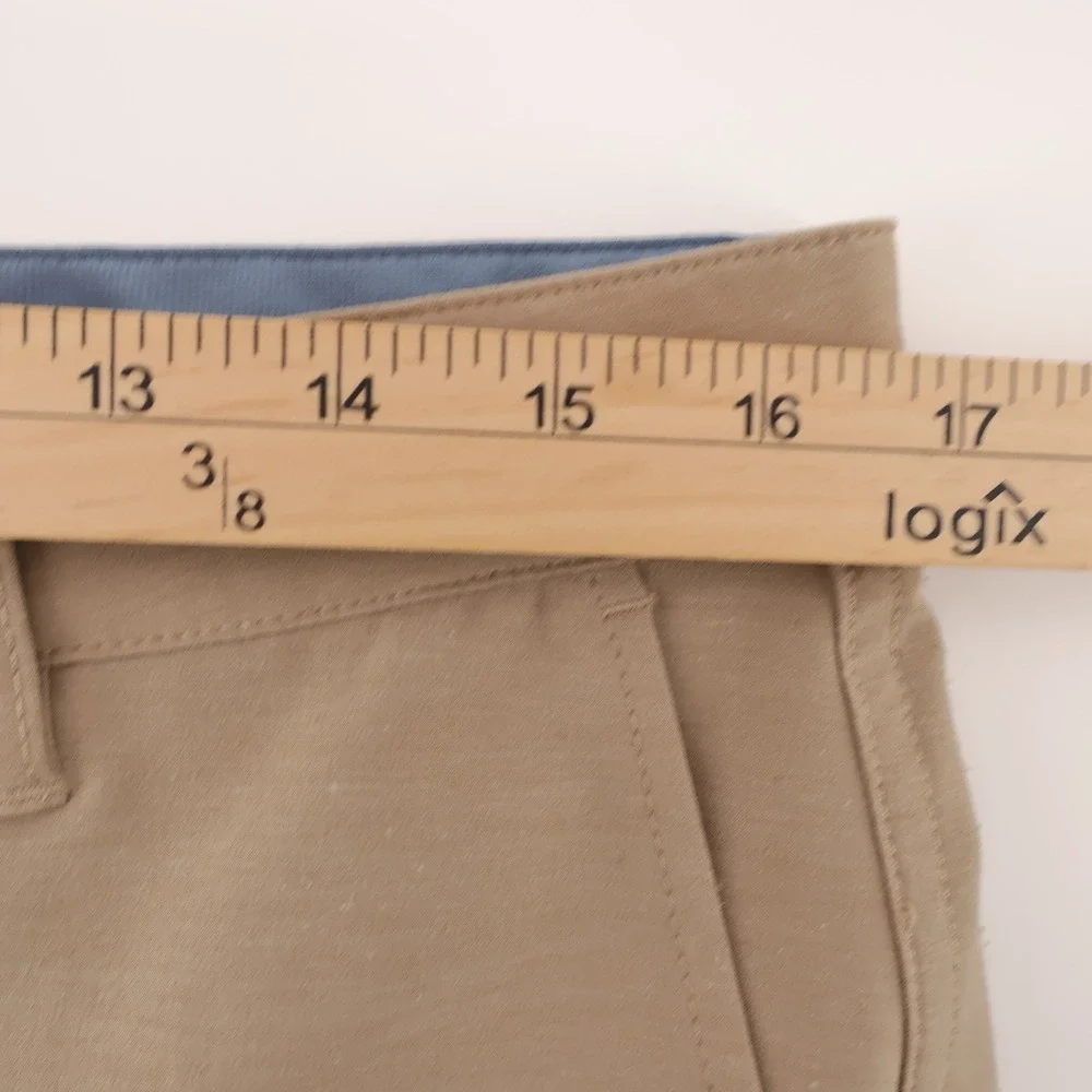 Faherty All Day Hybrid Shorts Khaki  Mens 33